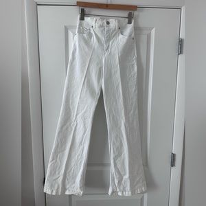 Women’s Express White Flare Jean